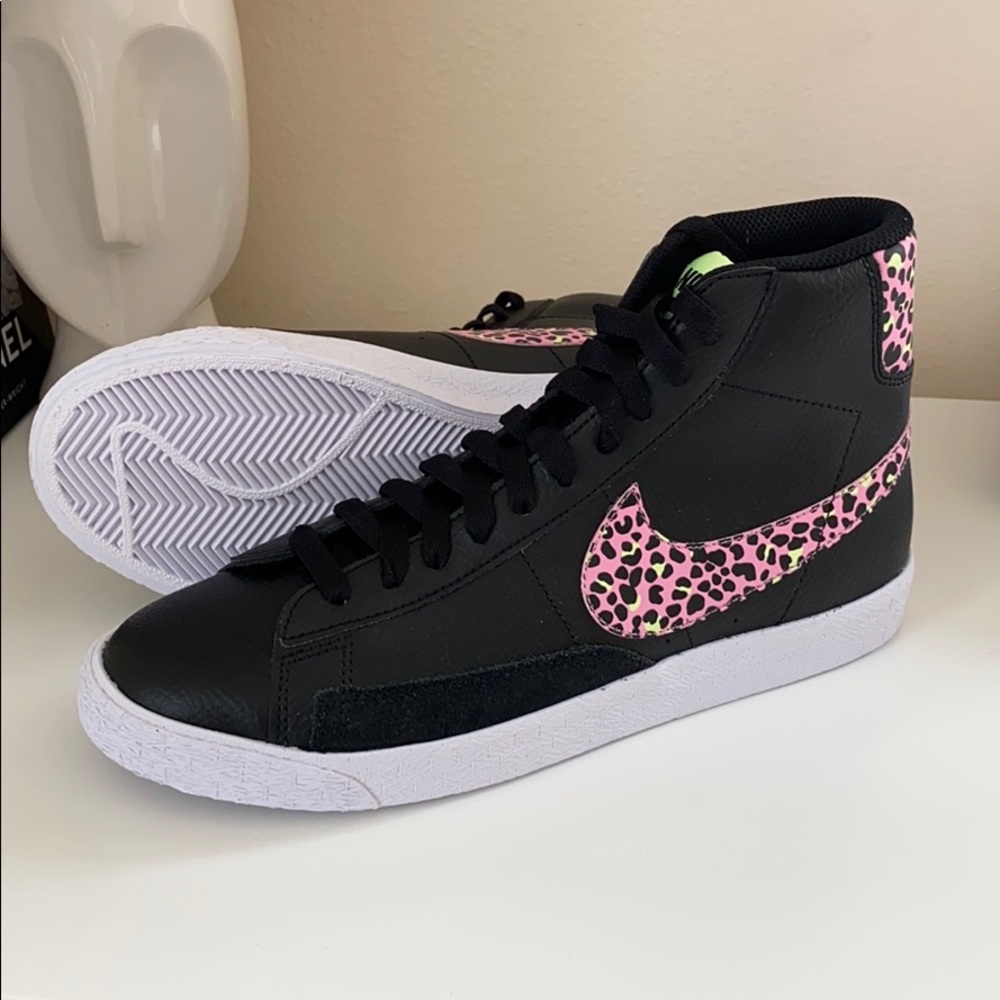 NEW Nike blazer mid black rare sneakers - Picture 8 of 8